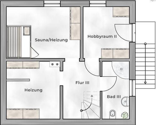 Grundriss Souterrain
