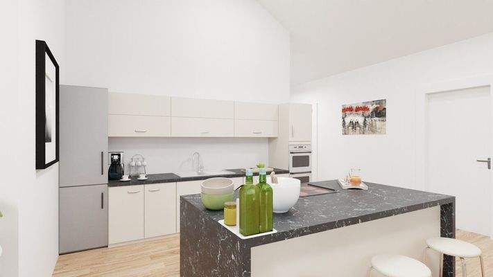 Visualisierung Whg 8 Kochen