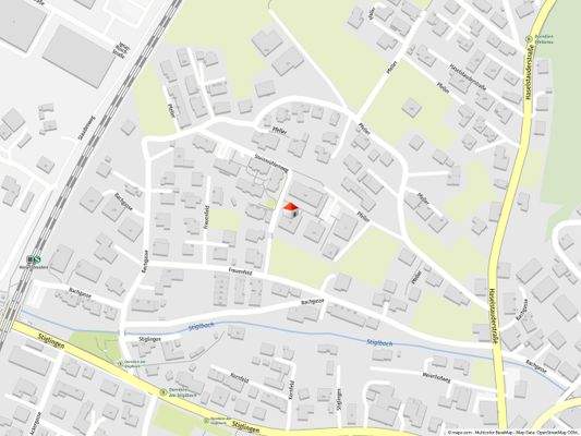 Geolyzer Kartenausschnitt