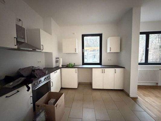Blick in die Küche