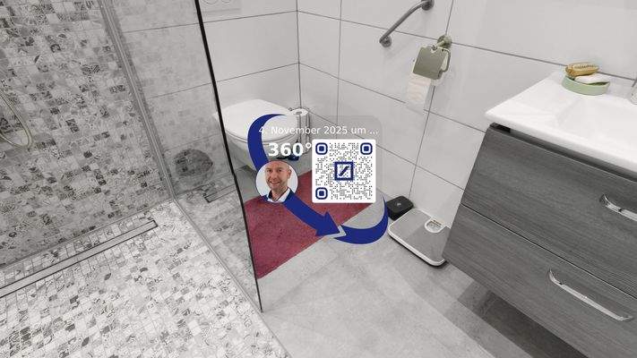 Duschbad Nebengebäude 3 Zimmerwohnung