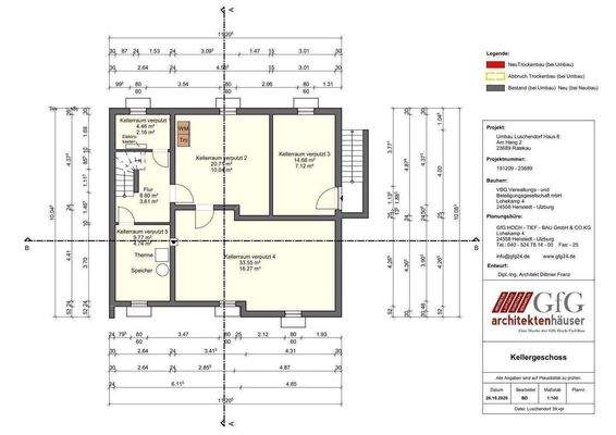 Grundriss Kellergeschoss