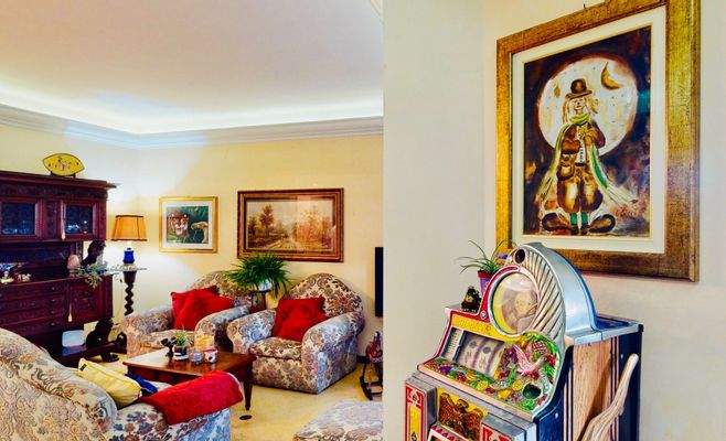 appartamento-in-vendita-Sanremo-lusso-garage-doppio-giardino-cucina-all'aperto