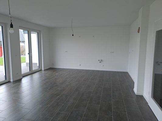 Wohnen-Essen -Küche