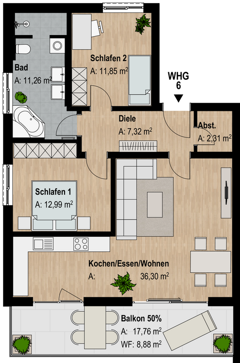 Abenberg Wohnungen, Abenberg Wohnung kaufen