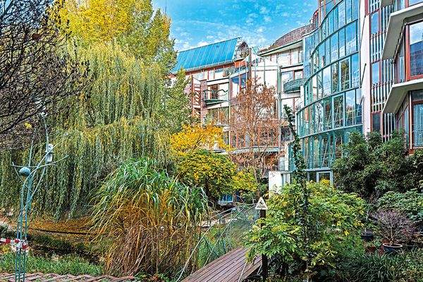 Blick auf das Gebäude