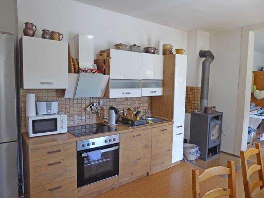 Küche - Blick vom Esszimmer