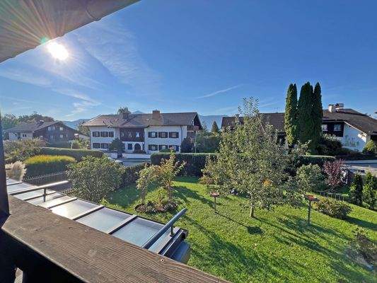 Blick vom Südbalkon