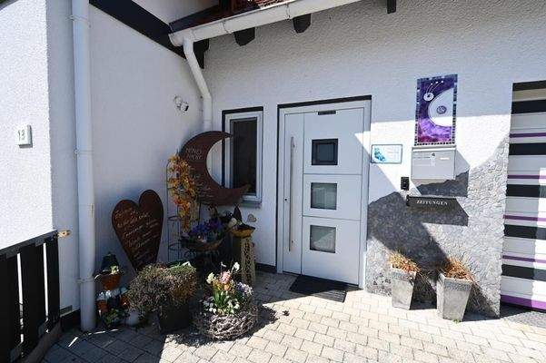 Freundlicher Empfang