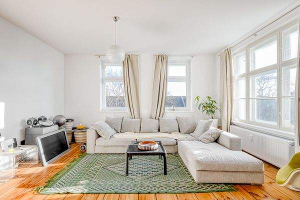 Lichtdurchflutetes Wohn und Schlafzimmer