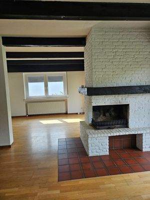 Kamin im Wohnzimmer