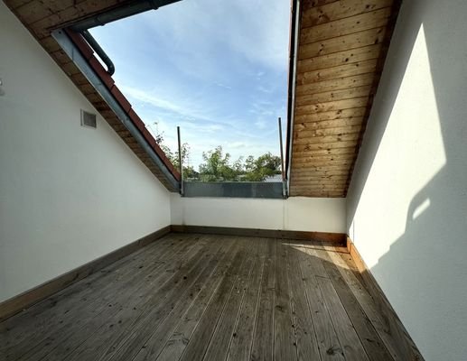 Schöne Dachterrasse