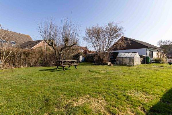 Blick aus dem Garten