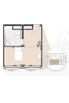 Grundriss-Skizze Apt.-Typ 3