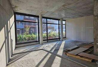 Gewerbefläche im Rohbau