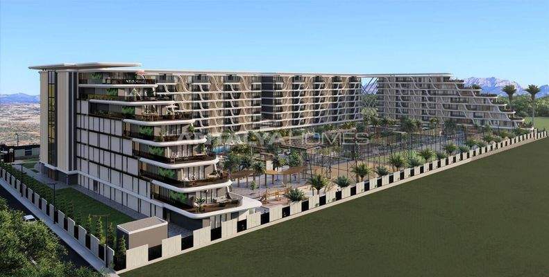 Modern Apartments in a New Luxury Complex in Aksu Antalya
