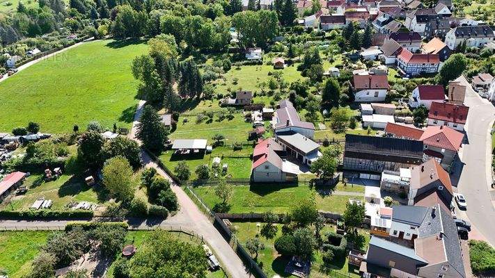 seitliche Ansicht Objekt