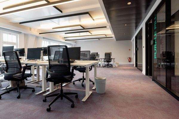 Großraumbüro in der Kaisergalerie