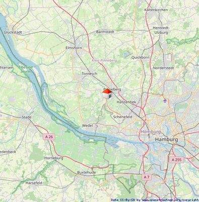 Lageplan Quelle: OpenStreetMap