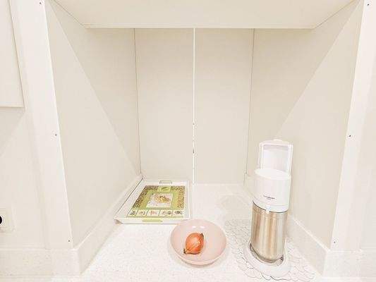 Durchreiche Arbeitsküche