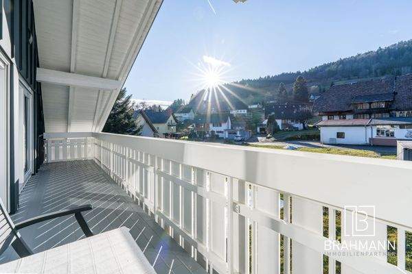 Großzügiger Balkon