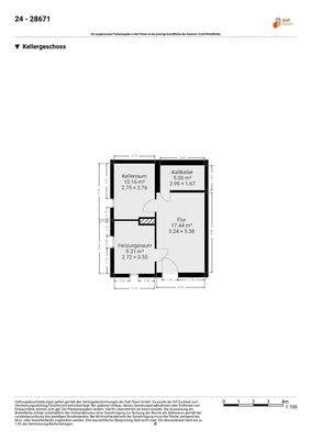 Grundriss Kellergeschoss