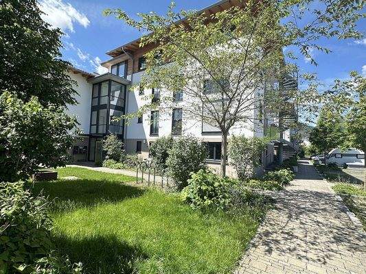 Nördliche Hausansicht - Zugang 