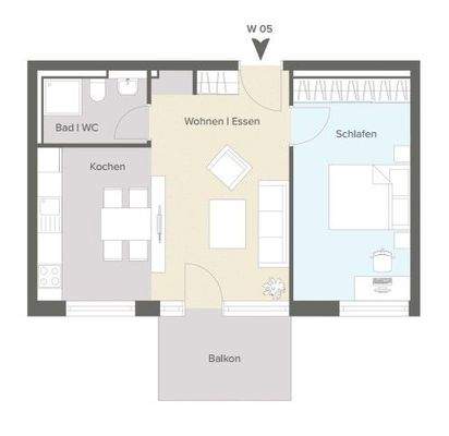 Grundriss Wohnung 05