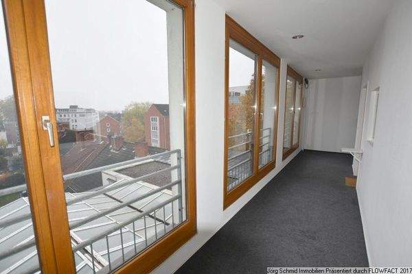 Flur zu den Wohnungseingängen