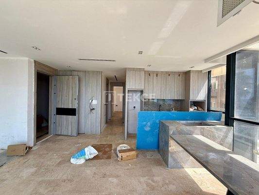 Beachfront Property in a Rich Featured Complex in Alanya