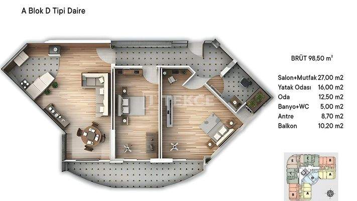 Apartments for Sale 300m to the Sea in Çınarcık Beaches Area