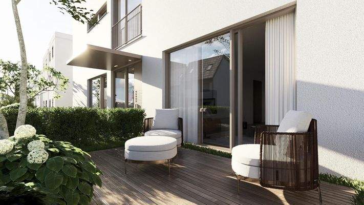 Visualisierung Terrasse