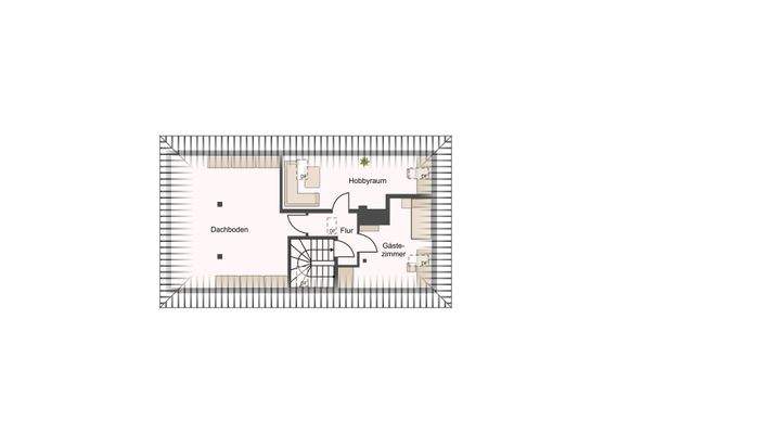 Grundriss Dachgeschoss