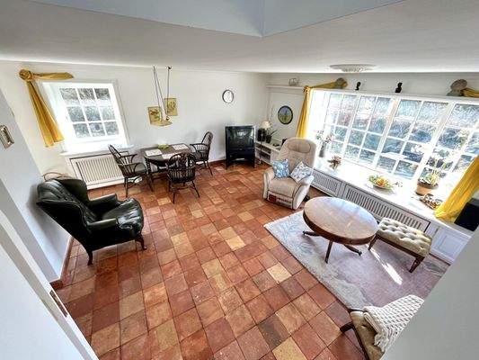 Blick vom Treppenaufgang