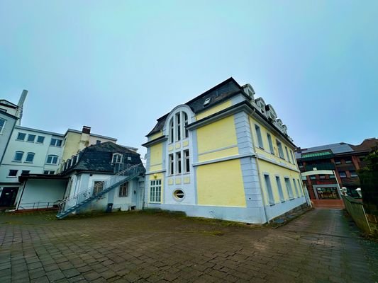 Rückseite Villa