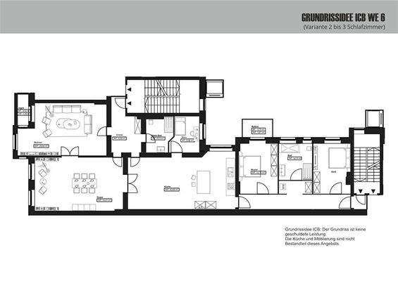 WE 6 Grundrissidee Variante 2