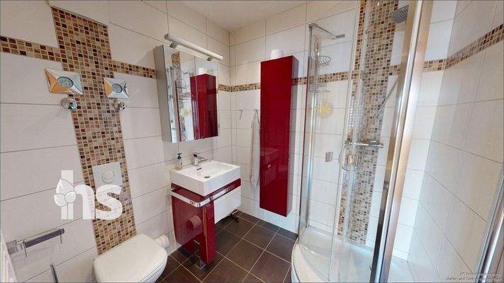 Bad mit Dusche WE OG