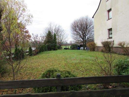 Ansicht Gartenfläche