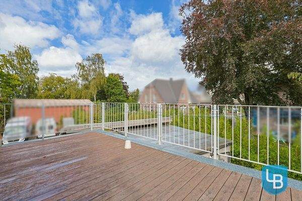 Blick von der Dachterrasse 