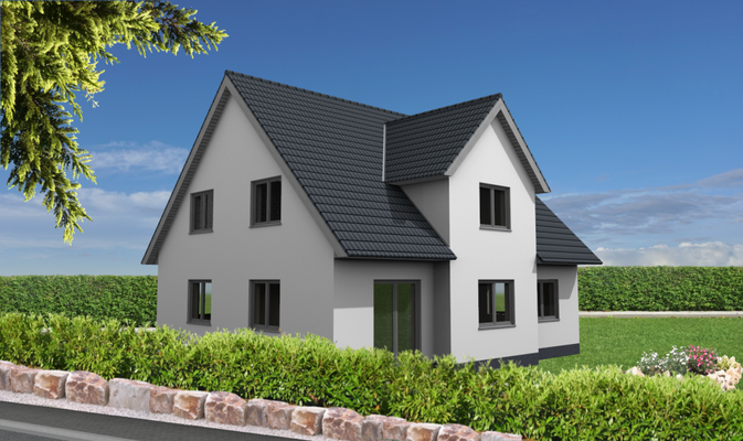 Beispiel , EFH Putzfassade und Giebel.png