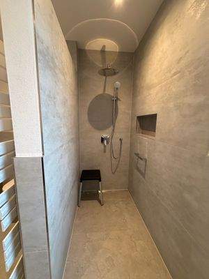 Begehbare Dusche
