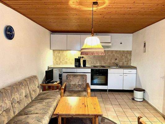 FEWO 3 Wohnbereich mit Küche