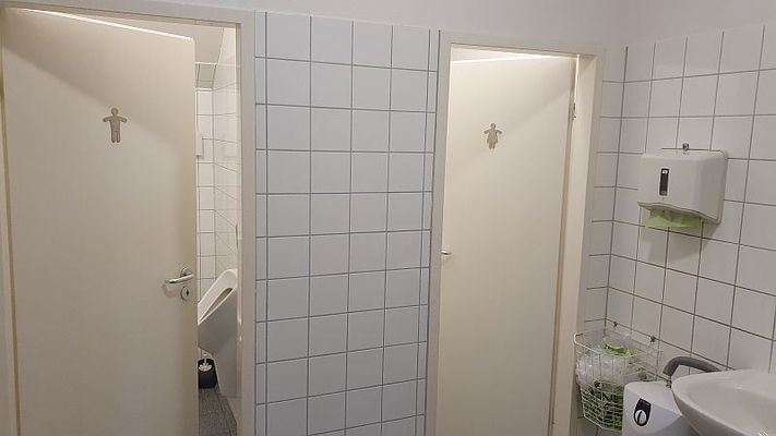getrennte WC´s