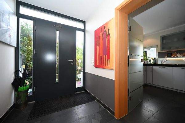 Freundlicher Empfang