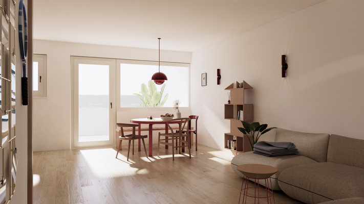 Visualisierung Wohnbereich