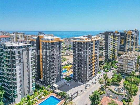 Central Flats 300 mt to the Sea in Mahmutlar Alanya