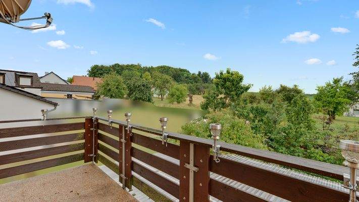 Aussicht Balkon 