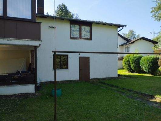 Anbau zu den Terrassen mit dem Hobbyraum