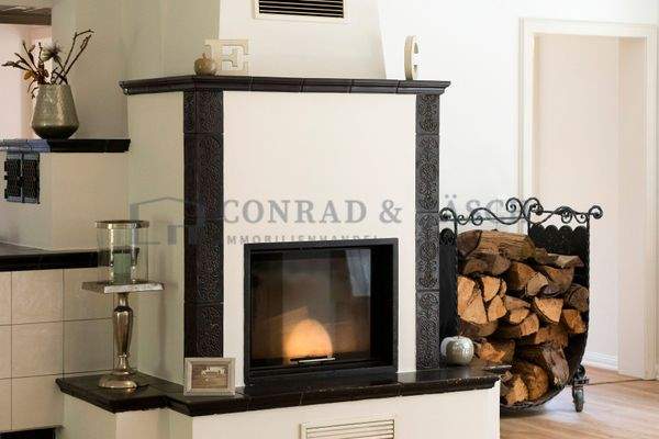 Kamin an der Küche