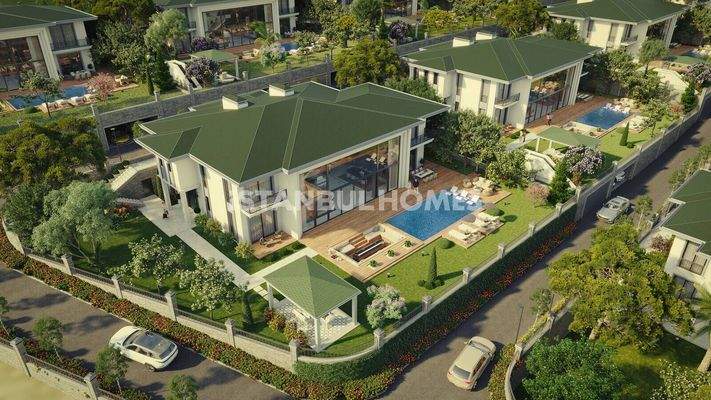 Luxury Houses with Extensive Amenities in Istanbul Buyukcekmece